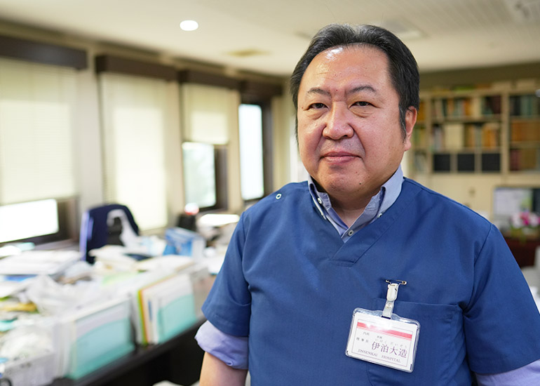 医療法人仁泉会 理事長 伊泊 大造